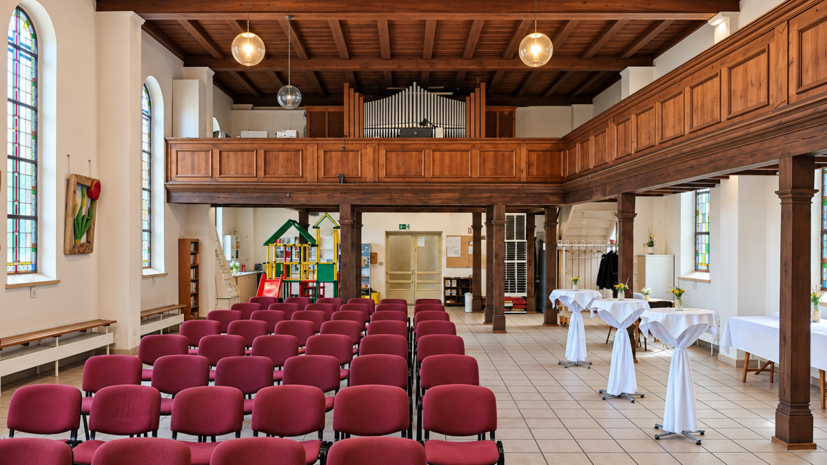 Unsere "Kirche" von innen
